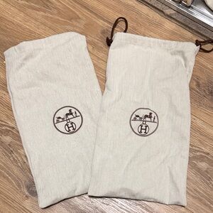 Hermès Beige Dust Bags